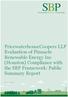 PricewaterhouseCoopers LLP Evaluation of Pinnacle Renewable Energy Inc (Houston) Compliance with the SBP Framework: Public Summary Report