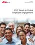 2012 Trends in Global Employee Engagement