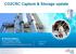 CO2CRC Capture & Storage update