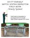 DO-IT-YOURSELF SEPTIC SYSTEM INSPECTION FIELD GUIDE (Gravity System)