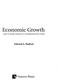 Economic Growth How it works and how it transformed the world