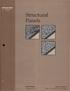 Structural Panels. Council Notes. Volume 8, Number 2. Building Research Council. College of Fine and Applied Arts-University of Illinois