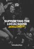 SUPPORTING THE LOCAL SCENE. worldwide. Introduction