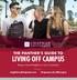 THE PANTHER S GUIDE TO LIVING OFF CAMPUS. Being a Good Neighbor in Your Community