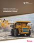 Proven SolutionS and technologies for MINING APPLICATIONS
