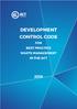 1 P a g e. Development Control Code for Best Practice Waste Management in the ACT 2019