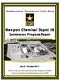 Newport Chemical Depot, IN. Conveyance Progress Report