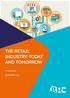 The retail industry: Today and tomorrow