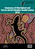 Summary of Aboriginal and Torres Strait Islander health status 2018