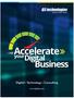Accelerate. Business. your Digital. Digital Technology Consulting.
