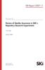 Review of Quality Assurance in SKB s Repository Research Experiments