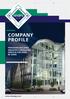 COMPANY PROFILE PROVIDING BUILDING INDUSTRY CONSULTING SERVICES FOR OVER 80 YEARS