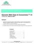 Genomic DNA Clean & Concentrator -10 Catalog Nos. D4010 & D4011