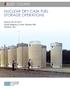 NUCLEAR DRY CASK FUEL STORAGE OPERATIONS