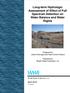 Long-term Hydrologic Assessment of Effect of Full Spectrum Detention on Water Balance and Water Rights