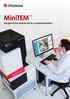 MiniTEM. Designed for nanoparticle characterization