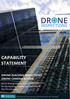 CAPABILITY STATEMENT DRONE BUILDING INSPECTIONS DRONE CAMERA ACTION