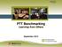 PTT Benchmarking Learning from Others September 2012