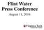 Flint Water Press Conference. August 11, 2016
