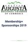 Membership+ Sponsorships 2019