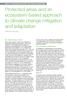 Protected areas and an ecosystem-based approach to climate change mitigation and adaptation