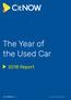 The Year of the Used Car