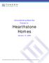 Online Marketing Media Plan Proposal for: Hearthstone Homes