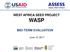 WEST AFRICA SEED PROJECT WASP MID-TERM EVALUATION