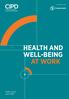 in partnership with HEALTH AND WELL-BEING AT WORK