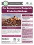 Producing Garbage. Our Environmental Footprint: At a Glance. Description of Lesson. Connect with the Georgian Bay Biosphere Reserve