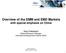 Overview of the EMM and EMD Markets with special emphasis on China