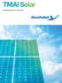 TMAl Solar. Trimethyl aluminum for solar cells