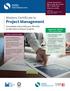 Project Management. Masters Certificate in. Consolidate and certify your PM skills to add value to all your projects.