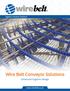 Wire Belt Conveyor Solutions