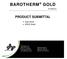BAROTHERM GOLD PRODUCT SUBMITTAL. Data Sheet MSDS Sheet. By Halliburton. GHP Systems, Inc nd Avenue Brookings, SD