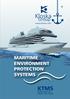 MARITIME ENVIRONMENT PROTECTION SYSTEMS KTMS. Kloska Technical Marine Sales GmbH