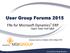 User Group Forums 2015