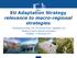 EU Adaptation Strategy relevance to macro-regional strategies
