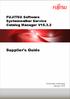 FUJITSU Software Systemwalker Service Catalog Manager V Supplier's Guide