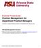Position Management for Department Position Managers