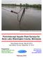 Point-Intercept Aquatic Plant Surveys for Bone Lake, Washington County, Minnesota