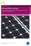 Renewable energy. BRE Expert Collection 9. A collection of BRE expert guidance on installing renewable energy systems in the built environment