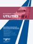 UTILITIES ROUTESMART FOR. Reduce Mileage and Overtime with Route Planning and Workload Balancing Solutions Designed for Utility Operations
