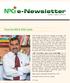 e-newsletter VOLUME 2, ISSUE II, MAY 2014