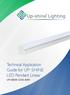 Technical Application Guide for UP-SHINE LED Pendant Linear