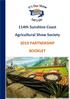 114th Sunshine Coast Agricultural Show Society 2019 PARTNERSHIP BOOKLET