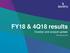FY18 & 4Q18 results Investor and analyst update. 28 th February 2019