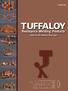 Catalog 2009 TUFFALOY. Resistance Welding Products. Leader in the Industry Since 1937