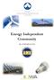 Energy Independent Community. an evaluation for