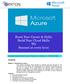 Implementing Microsoft Azure Infrastructure Solutions EXAM